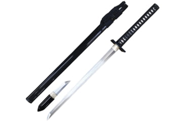Image of BattleBlades Shinobi Chokuto Sword, 32.36in Overall, 21in Polished T10 High Carbon Steel Blade, 2.29lb, BB-SC