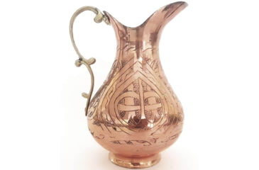 Image of Battling Blades 1.7 Liter - 1 Mm Handmade Copper Jug Vessel FB40357E, 7640208113836