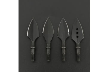 Image of Battling Blades 180-200Grain Retro Arrowhead High Carbon Steel Blades Broadheads 631696B4, 7622630637740
