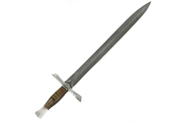 Image of Battling Blades Bastard Sword, High Carbon Damascus Steel, 29in, 11935025107