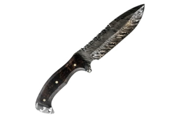 Image of Battling Blades Bowie 2 Hunting Knife, High Carbon Damascus Steel Blade, 555208146978
