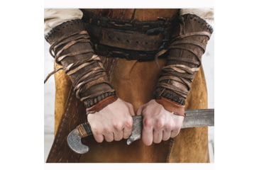 Image of Battling Blades Bracer Gauntlet, Leather, 7474207457452