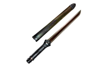 Image of Battling Blades Chifu Legendary Dragon High Carbon Damascus Steel Sword, Red, 21in, 7077093736620