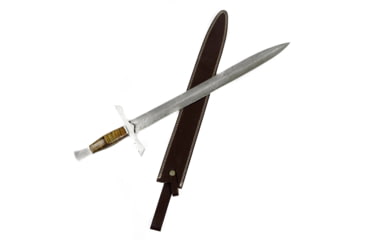 Image of Battling Blades Claymore High Carbon Damascus Steel Sword, 29in, 546311667746