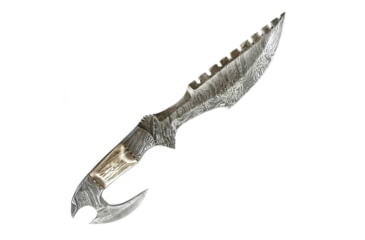 Image of Battling Blades Double Bladed Tracker High Carbon Damascus Steel Blade - Hunting Knife, 555209097250