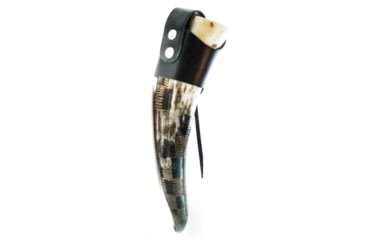 Image of Battling Blades Etched Viking Drinking Horn, Small, Leather Belt Holder, 10 Fl Oz, 1387277746210