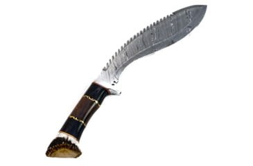 Image of Battling Blades Gurkha Kukris Handmade High Carbon Damascus Steel Machete Knife, 16in, 446199889954