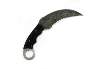 Image of Battling Blades Karambit Handmade Knife, High Carbon Damascus Steel Blade, 373788803106