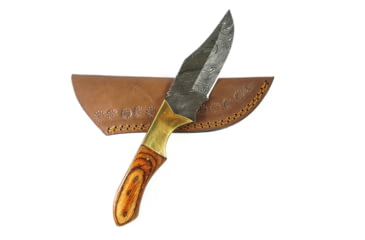 Image of Battling Blades Large Skinning High Carbon Damascus Steel Blade - Knife, 541786931234