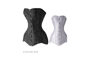 Image of Battling Blades Renaissance Exquisite Steel-Boned Long Torso Corset 347540ED, 7675432337580