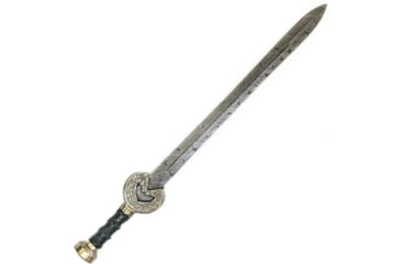Image of Battling Blades Spanish King El Cid High Carbon Damascus Steel Longsword, 37in, 1551983149090