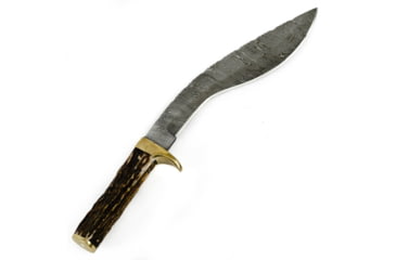 Image of Battling Blades Stag Horn Gurkha Kukris Blade Handmade 1095 Steel Machete Knife Sword, 16in, 11934516051