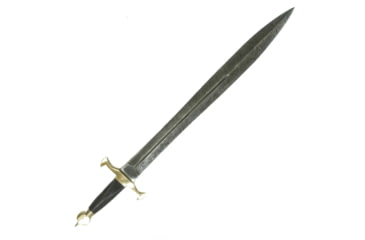Image of Battling Blades Viking Age Carolingian High Carbon Damascus Steel Sword, 31in, 592886693922