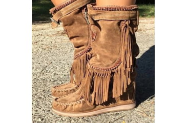 Image of Battling Blades Western Fringe Mid Calf - Boots, 7500033884332
