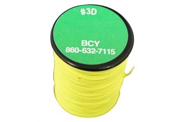 Image of BCY 3D End Serving, Neon Yellow 120 yds. 66535