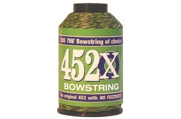 Image of BCY 452X Bowstring Material, Green/Black 1/4 lb. 24370