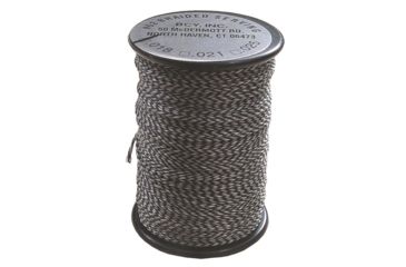 Image of BCY 62 Braided Center Serving, Black/White .021 75 yds. 13435