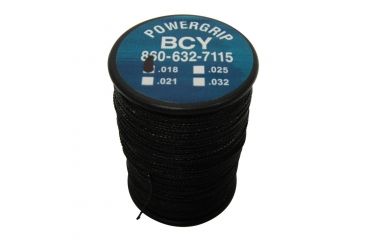 Image of BCY Power Grip Serving, Black .018 100 yds. 65808