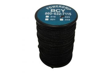 Image of BCY Power Grip Serving, Black .025 50 yds. 65810