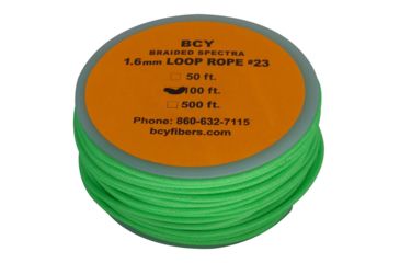 Image of BCY Size 23 Loop Rope, Neon Green, 100 ft, 79931