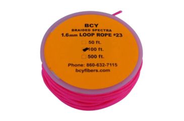 Image of BCY Size 23 Loop Rope, Pink, 100 ft, 79935