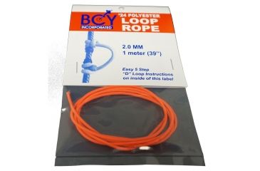 Image of BCY Size 24 D Loop Rope, Neon Orange 1 m 66532