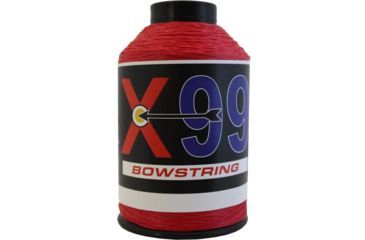 Image of BCY X99 Bowstring Material, Red, 1/4 lb. 86937