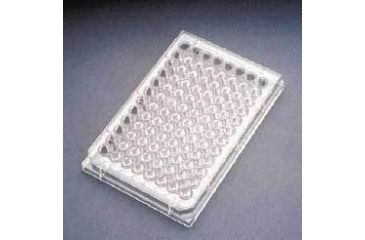 Image of BD Falcon U-Bottom Tissue Culture Plates, Sterile, BD Biosciences 353227 Plate With Lid