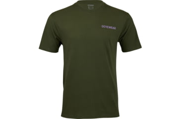 Image of GOREWEAR Mens Komfort Zone Tee in Utility Green Large BD7D019E, 101658-BH00-XL