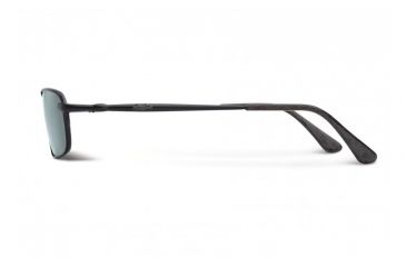 Image of Maui Jim Beachcomber Sunglasses w/ Black Gold Frame and Neutral Grey Lenses - 129-02, Side View