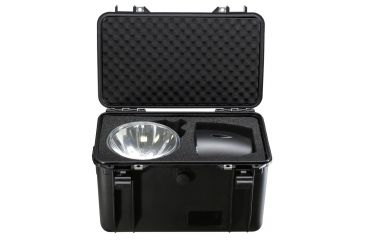 Image of Beamaster Twin-Pack Two TZ Helios X7 Super-Bright 24-Watt Spotlights with Heavy-Duty Water-Resistant Tansport Case and Shoulder Strap, Black, TZDUX7