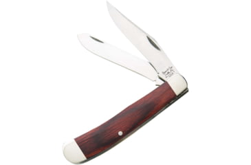 Image of Bear and Son Knives 2 Blade Trapper Folding Knife, 3.13in, High Carbon Stainless Steel, Rosewood Handle, 254R