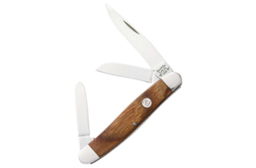 Image of Bear and Son Knives Medium Stockman Folding Knife, 2.38in, 1095 Carbon Steel, Walnut Handle, C218