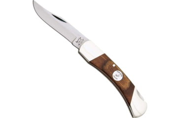 Image of Bear and Son Knives Midsize Lockback Folding Knife, 2.75in, 1095 Carbon Steel, Heritage Walnut Handle, C205