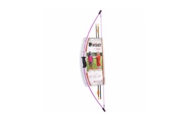 Image of Bear Archery 1st Shot Bow Set - Right Handed / Left Handed, Flo Purple, AYS6200PL?