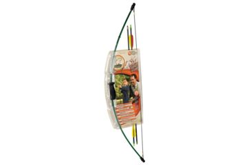 Image of Bear Archery 1st Shot Bow Set, Green 8-12lbs. RH/LH AYS6200