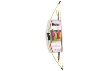 Image of Bear Archery 1st Shot Bow Set, Neon Green 8-12lbs. RH/LH AYS6200GR