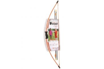 Image of Bear Archery 1st Shot Bow Set, Neon Orange 8-12lbs. RH/LH AYS6200TR