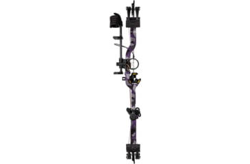 Image of Bear Archery Legit MAXX RTH Compound Bow Package, Right Hand, 70lb, 30in, Black/Purple, AV54A230P7R