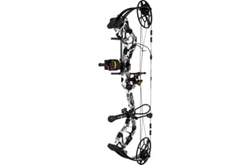 Image of Bear Archery Legit MAXX RTH Compound Bow Package, Right Hand, 70lb, 30in, Black/White, AV54A230H7R