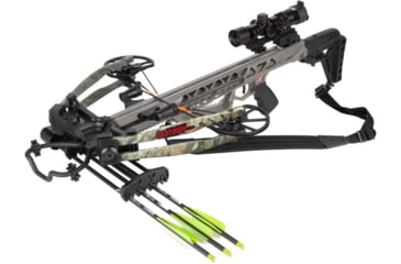 Image of Bear Archery Bear-X Xbow Domain 410 Crossbow Kit, 410fps, 185lbs, Stone/Mossy Oak Country Dna, AC96B2B2203