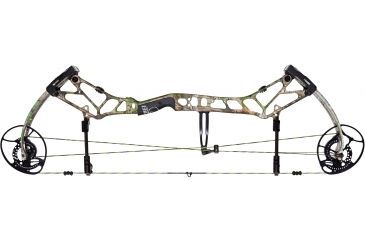 Image of Bear Archery BR33 Compound Bow / Right Handed / 45-60lb Peak Draw Weight / 27-32in Draw Length Range, RealTree Xtra Green, A6BR20006R