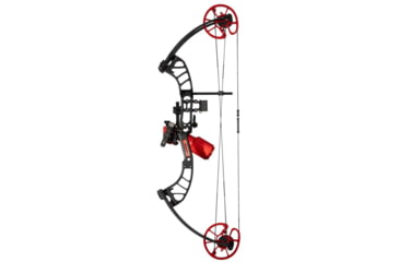 Image of Bear Archery Shore Runner EVW Bowfishing Bow, Black/Red, ABF23B1205R