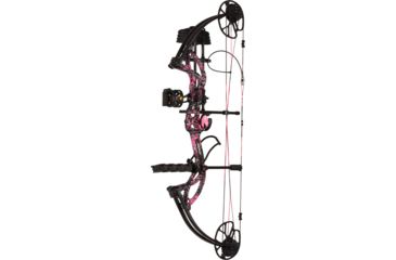 Image of Bear Archery Cruzer G2 Compound Bow, Ready to Hunt Package, 315 FPS, Left Handed, 70 lb Draw, Muddy Girl, AV83B21067L