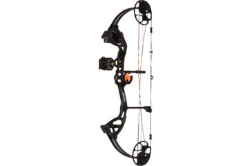 Image of Bear Archery Cruzer Lite Compound Bow, Ready to Hunt Package, 290 FPS, Right Handed, 45 lb Draw, Shadow, AV82B21115R