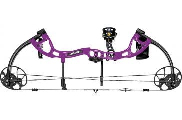 Image of Bear Archery Cruzer Lite RTH Compound Bow / Left Handed / 5-45lb Draw Weight Range / 12-27 Draw Length Range, Flo Pink, A6CZL1045L