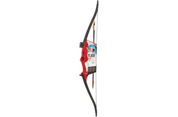 Image of Bear Archery Flash Bow Set, Red 16-24 in. 5-18 lbs. RH/LH, AYS500RD