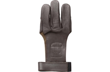 Image of Bear Archery Leather Shooting Glove 3-finger Ambidextrous Lg