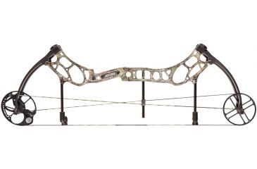 Image of Bear Archery Marshal Compound Bow / Bow Only / Right Handed / 50-60lb Draw Weight Range / 23-30in Draw Length Range, RealTree Xtra Green, A6ML10006R