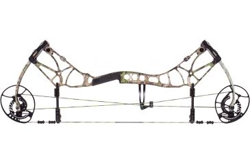 Image of Bear Archery Moment Compound Bow / Right Handed / 55-70lb Peak Draw Weight / 25-30in Draw Length Range, RealTree Xtra Green, A7MM20007R